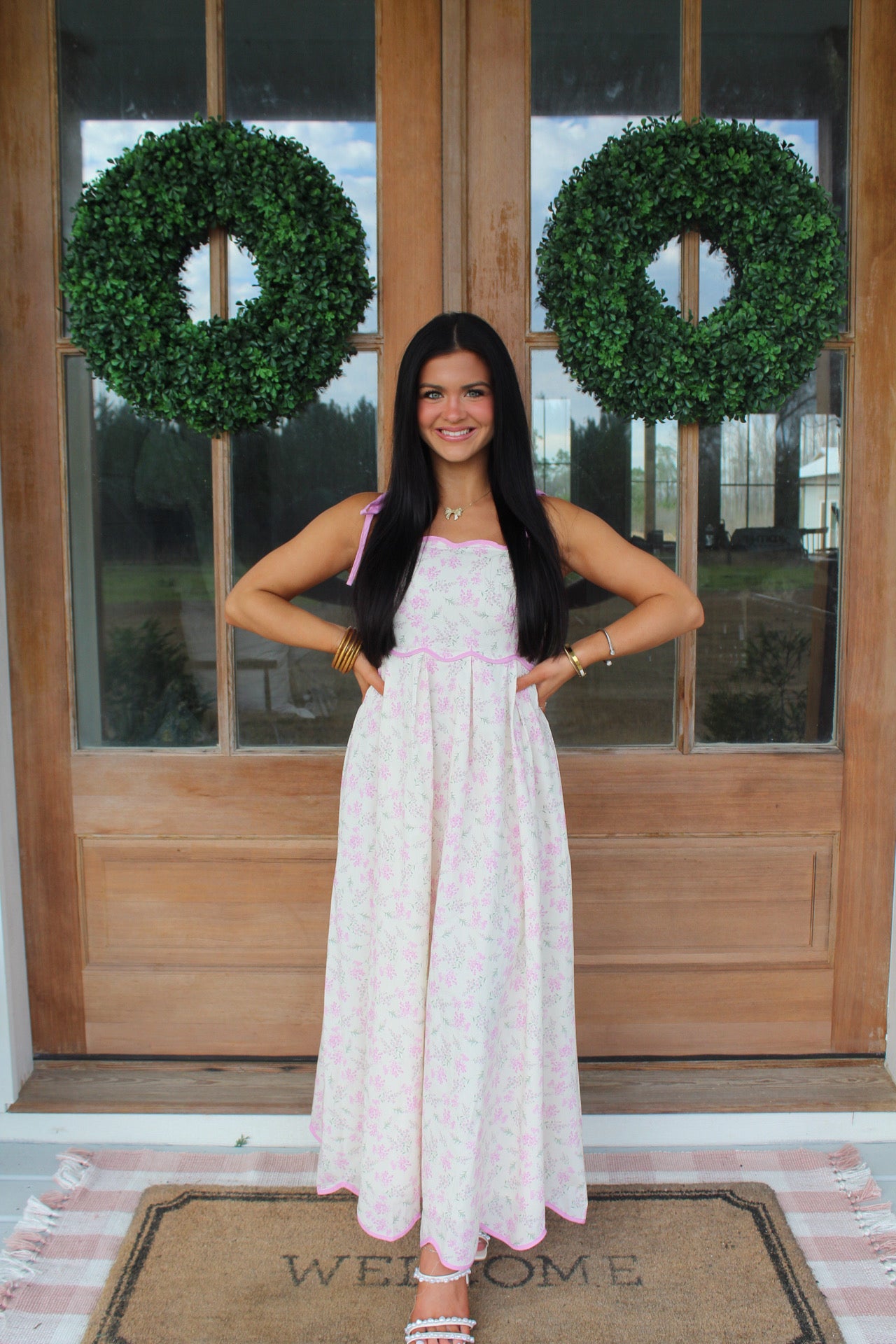 The Magnolia Scallop Midi