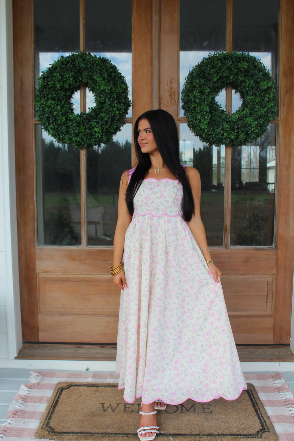The Magnolia Scallop Midi